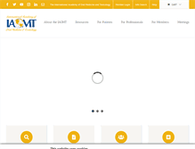 Tablet Screenshot of iaomt.org